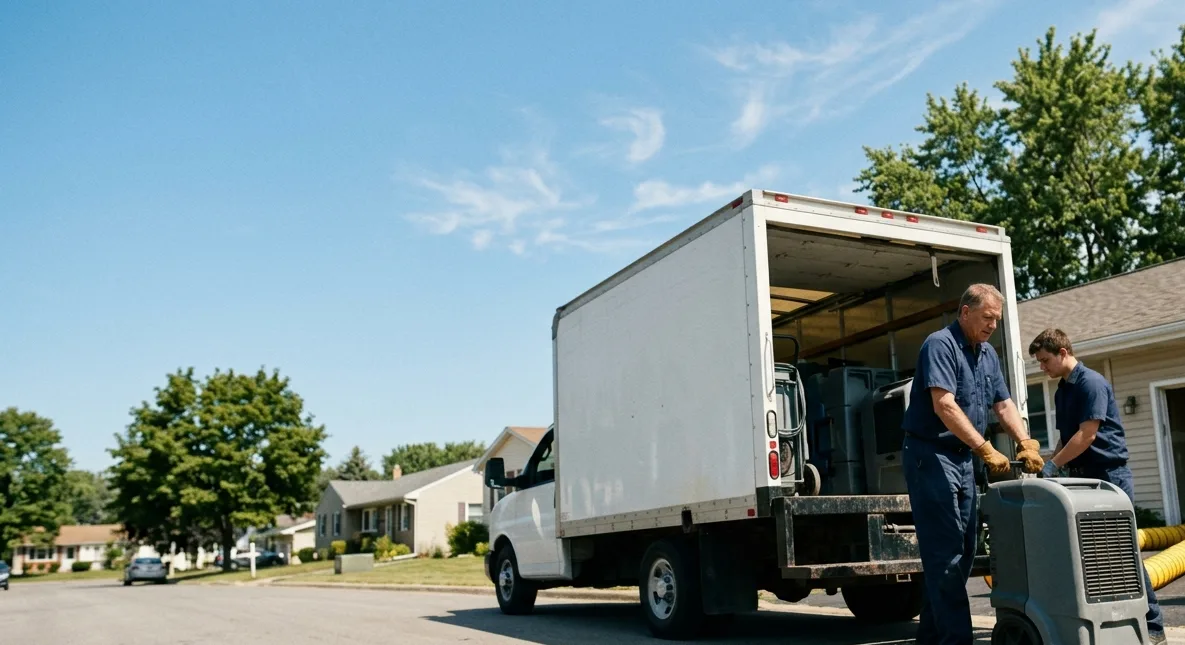 Water Damage Cleanup in Beaverdam, OH near me